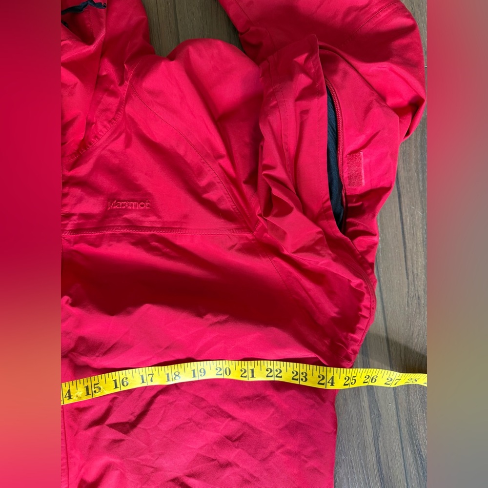 Vintage Marmot Men’s Gore-Tex Shell Jacket Sz L Red - Picture 8 of 10